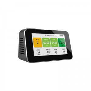 Тестер качества воздуха портативный лазерный детектор PM2.5 смарт-монитор для домашнего офиса автомобиля