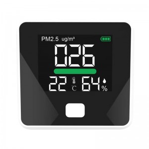 Портативный анализатор PM2.5 метра Портативный детектор температуры газа детектор тестер качества воздуха анализатор влажности